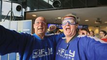 Keith and Garry living their inner age in Singapore