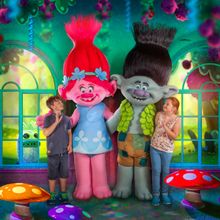 Meet Poppy and Branch at Shrek's Adventure! London