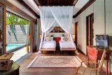 Des Indes II - Twin guest bedroom