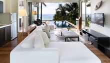 Guest villa living room