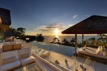 Magnificent sunset vista
