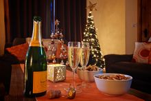 Christmas at Little Cotton Farmhouse, near historic Dartmouth, South Devon