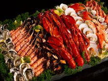 Seafood Display on Ice