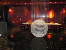 The Eight restaurant and its decor