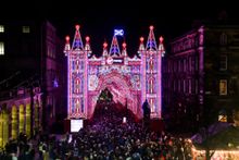 Street of Light, part of the Edinburgh's Christmas celebrations