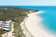 Aerial view of Ramada Eco Beach Resort, Broome, Australia