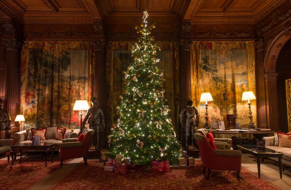 The Christmas Tree at Cliveden