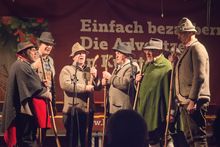 Anklöpfler auf der Festung Kufstein, Weihnachtsmarkt