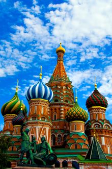 St Basils Cathedral, Red Square, Moscow