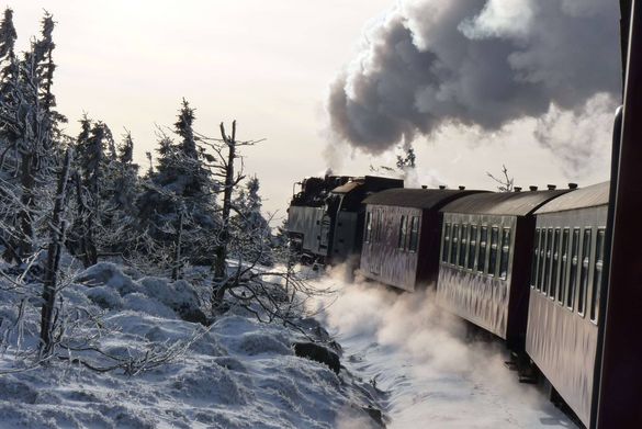 Steaming up the mountain: Brocken Railway