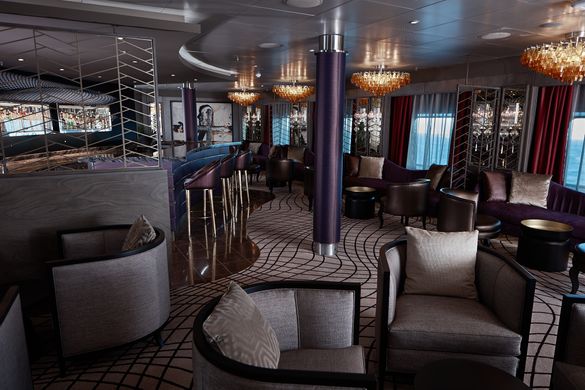 Voyager Lounge_Seven Seas Voyager_©Regent Seven Seas Cruises®