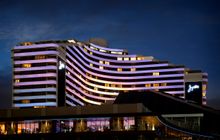 Facade projection - sunrise