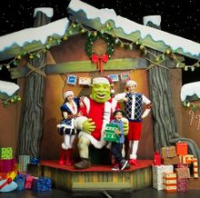 Shrek's Holiday House_Shrek with kid
