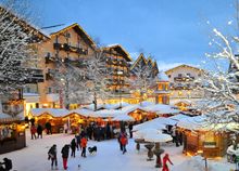 Adventmarkt am Dorfplatz in Seefeld