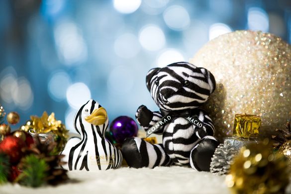 Conrad Macao celebrates the festive season with a limited edition Bear and Duck