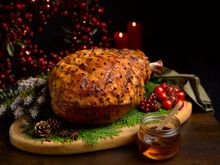Orange-glazed Gammon Ham