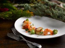 Pan-seared Hokkaido Scallops and King Prawns - Copy