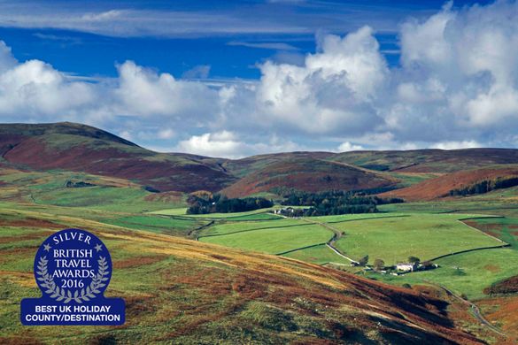 Ingram Valley in the Northumberland National Park