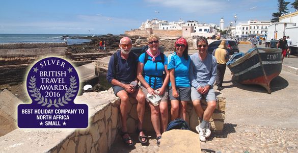 Lisa Spratling in Morocco on KE Adventure's Coastal Trekking holiday 