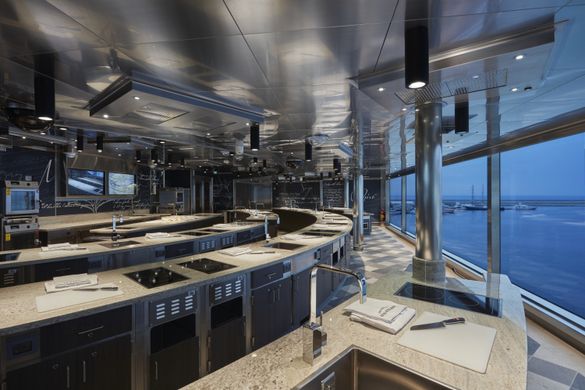 Culinary Arts Kitchen_©Regent Seven Seas Cruises®