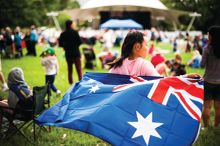 Australia Day in the Park offers fun entertainment and activities for the whole family on January 26 in Canberra’s Commonwealth Park