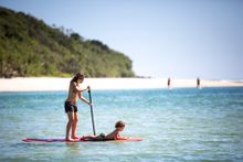 Stand Up Paddle Boarding at Tallebudgera Creek