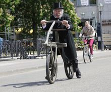 Karlsruhe feiert seinen berühmten Sohn Karl Drais