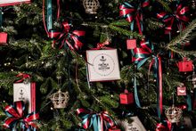 All Ribbons and Bows for Cliveden’s Delicious Christmas Tree