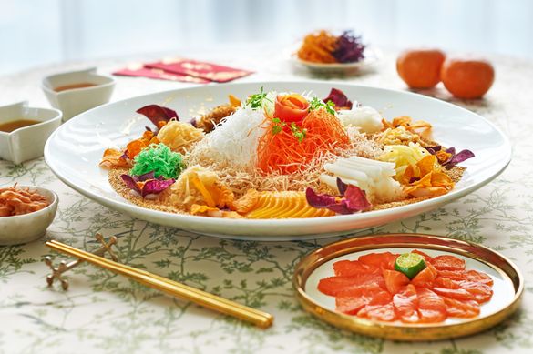 Prosperity ‘Yu Sheng’ with Norwegian Salmon 挪威三文鱼捞生