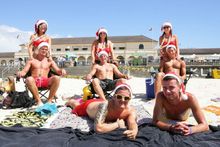 Christmas at Bondi Beach