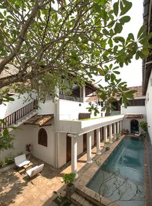 Ambassador's House - Pool aerial