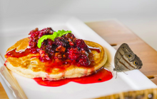 Paul Bocuse was quoted that great food is 90% ingredients and 10% creativity.  Caguya has access to a great variety of ingredients in Costa Rica and Nicaragua, which are available year around.  You might have to share your breakfast though…