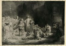 The Hundred Guilder print_Rembrandt_Norwich Castle