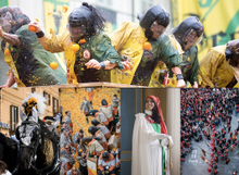 Battle of the Oranges at the Carnival of Ivrea
