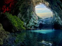 Mellisani Lake Kefalonia 