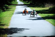 Recumbent Biking
