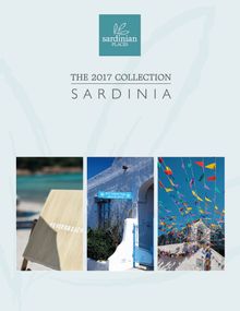 Sardinian Places brochure cover