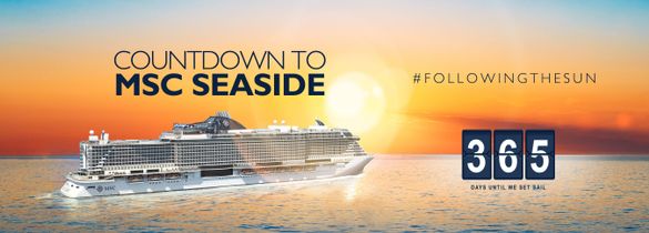 MSC Cruises Celebrates One-Year Countdown to MSC Seaside with Savings