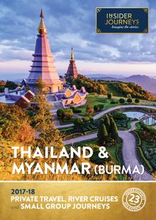 Insider Journeys Thailand & Myanmar 2017-18