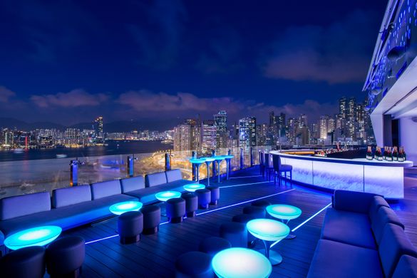Skye Rooftop and Restaurant, The Park Lane Hong Kong, a Pullman Hotel