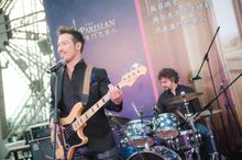 Photo caption: Macao rock band Soler provided the entertainment at ‘A Spontaneous Celebration with Sophie Marceau’ which took place at The Parisian Macao’s iconic Eiffel Tower.