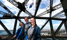 Australia Day on the Sydney Harbour Bridge