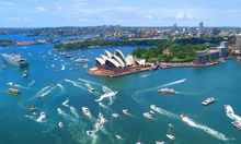 Australia Day on the Sydney Harbour Bridge 