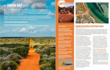 Australia's Coral Coast example of destination overview layout
