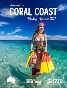 Australia's Coral Coast 2017 Guide cover