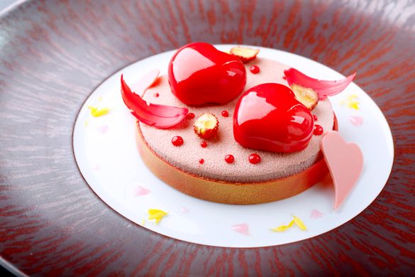 STEAK HOUSE Valentine's Day dessert FOREVER LOVE 