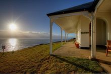 Montague Island verandah sunrise_credit JMorrell OEH