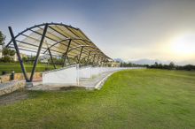 Driving range at the Korineum