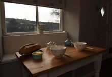 Sett Cottage - views from the breakfast table