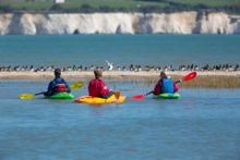 Canoeing off Ramsgate